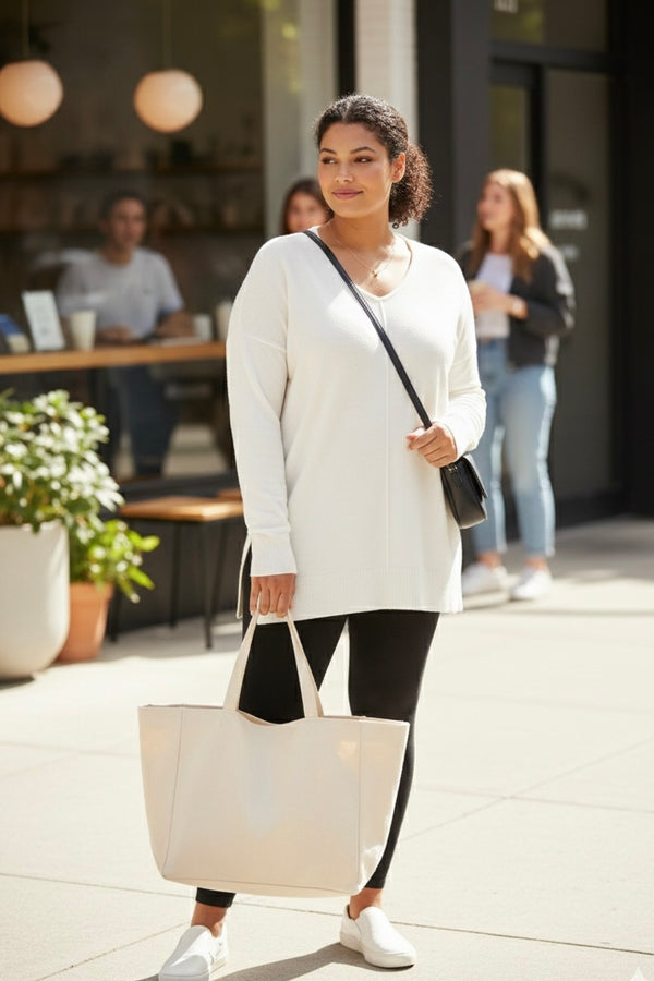 (Plus)- Ultimate Comfort Cotton Leggings