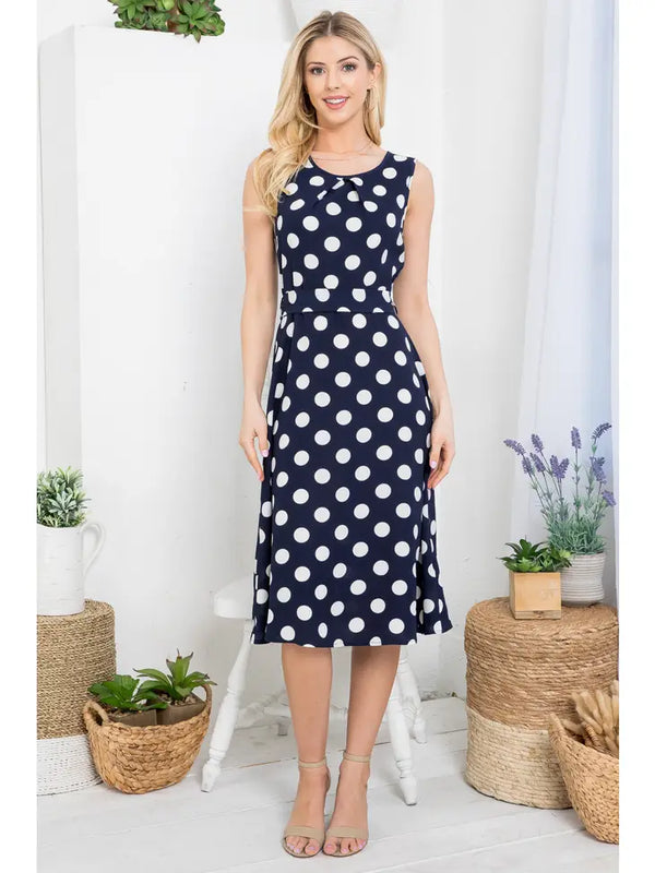 Polka Dot Dress - Karí Céra